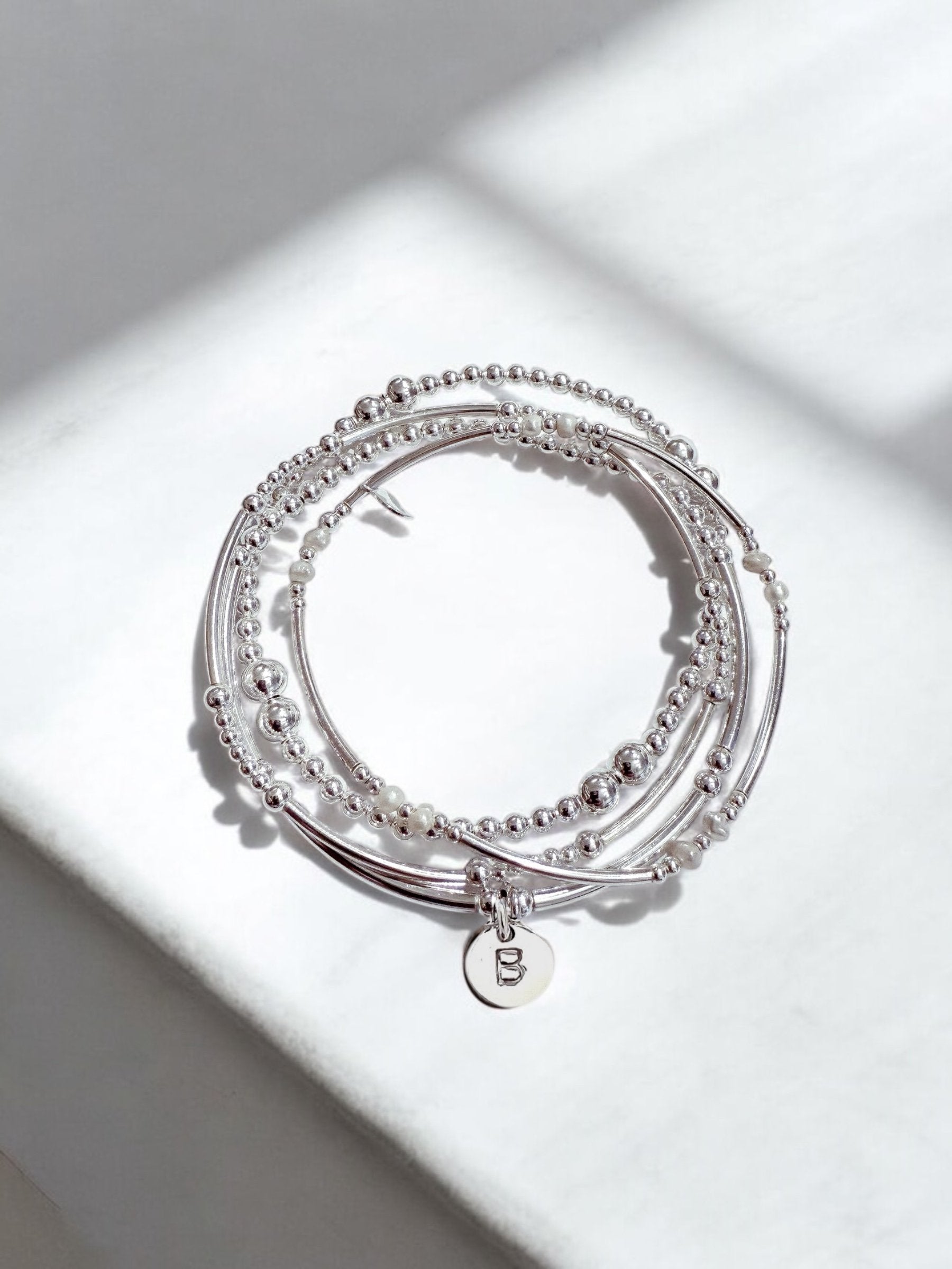 Love Letter Quattro Silver Bracelets