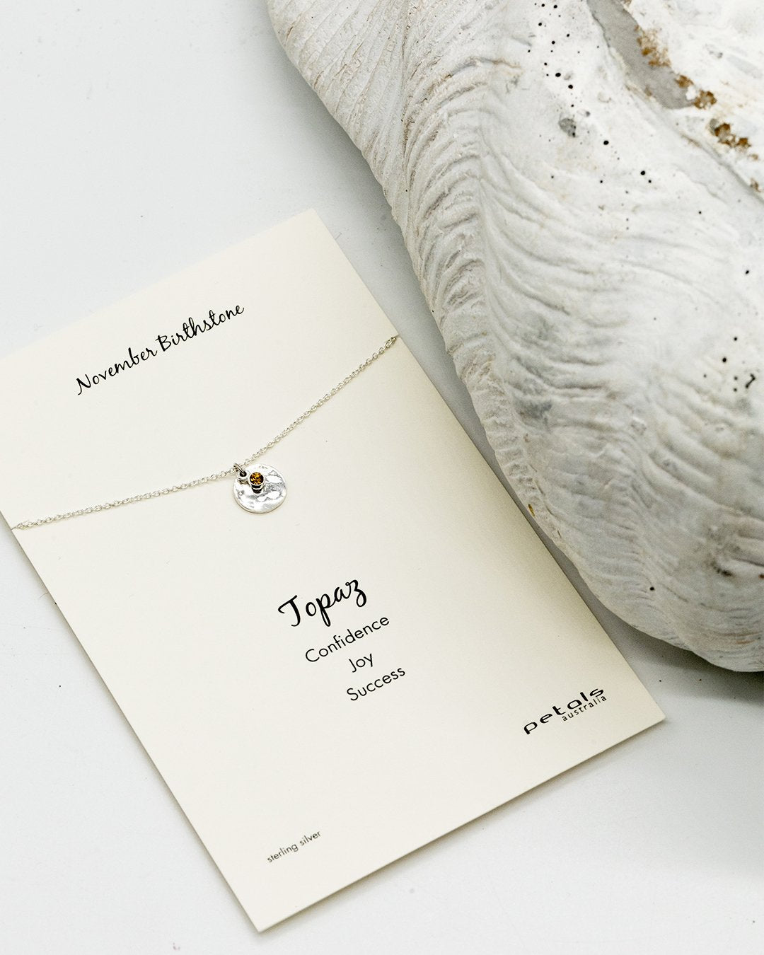November Topaz Necklace