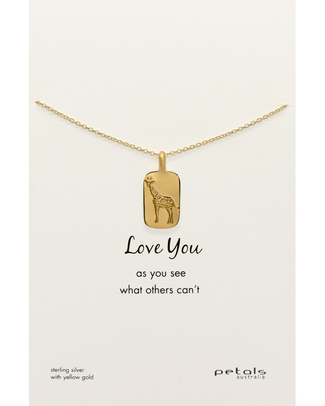 Giraffe Necklace