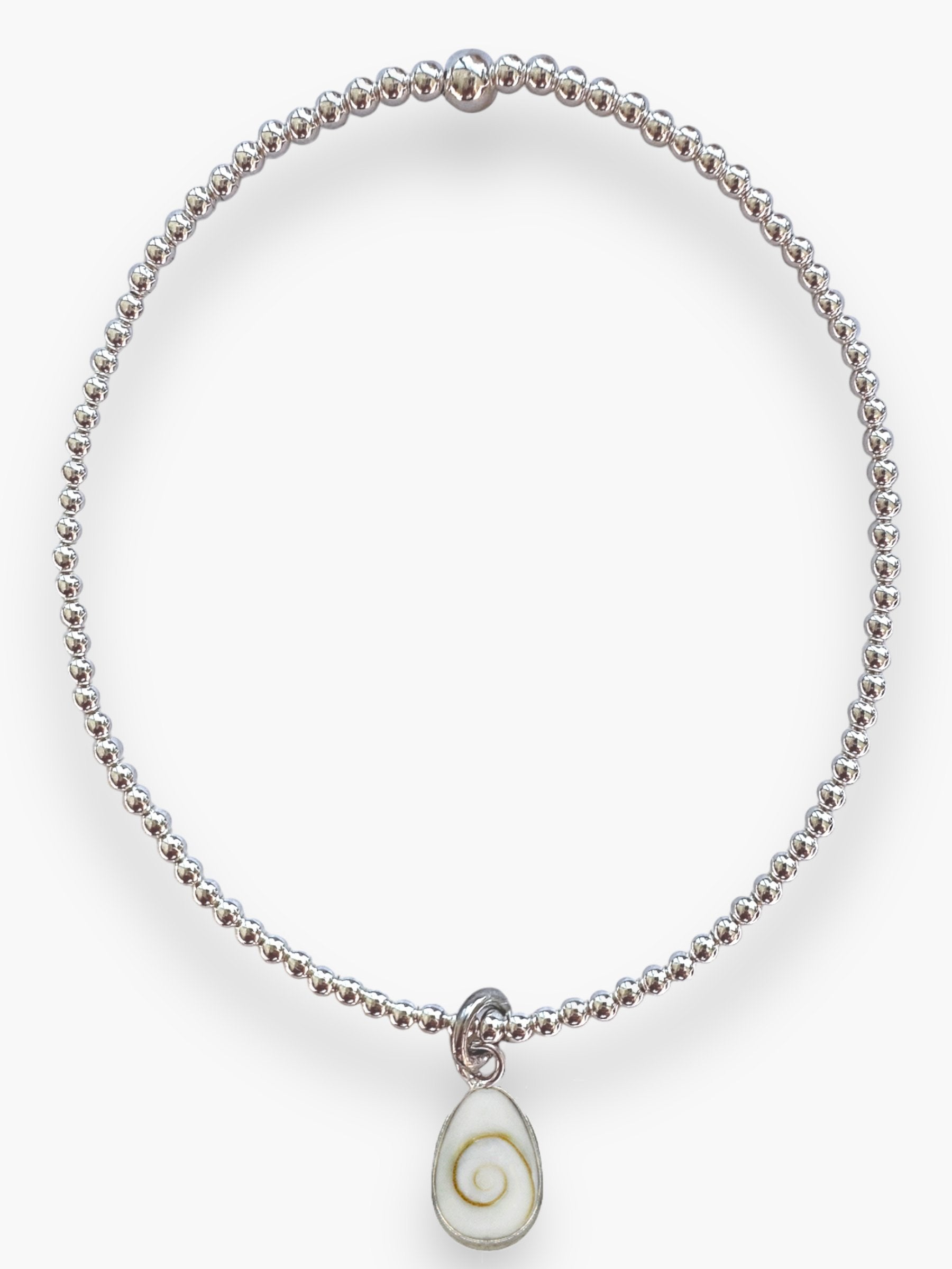 Large Teardrop Shell Bracelet
