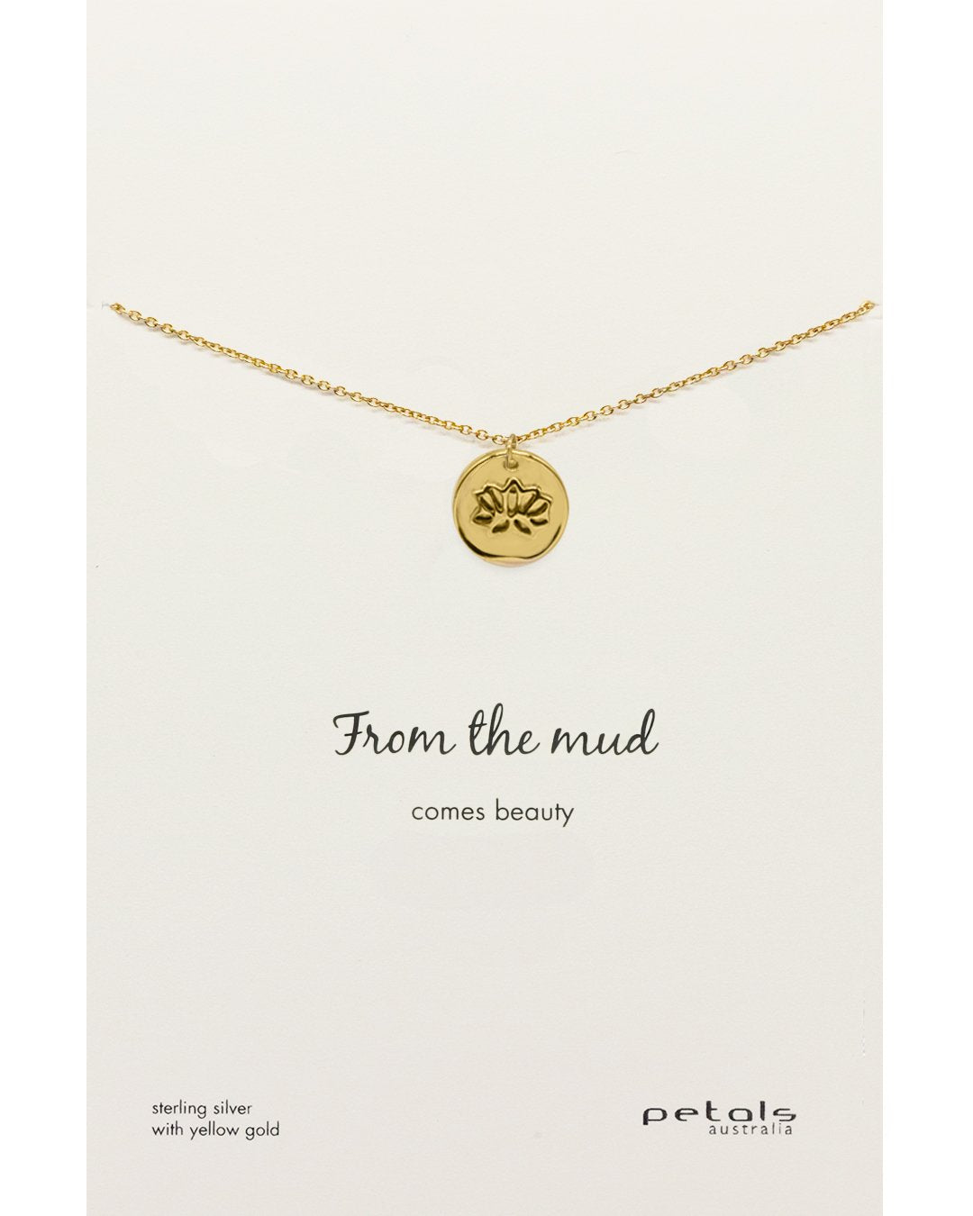 Mud Lotus Necklace