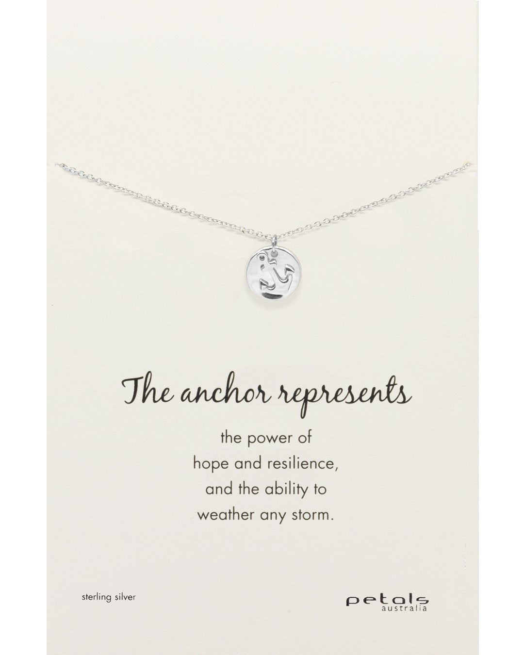Strong Anchor Necklace