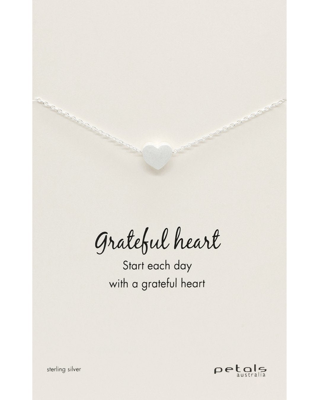 Grateful Heart Necklace