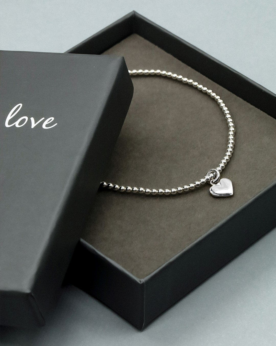 Silver Sweetheart Bracelet