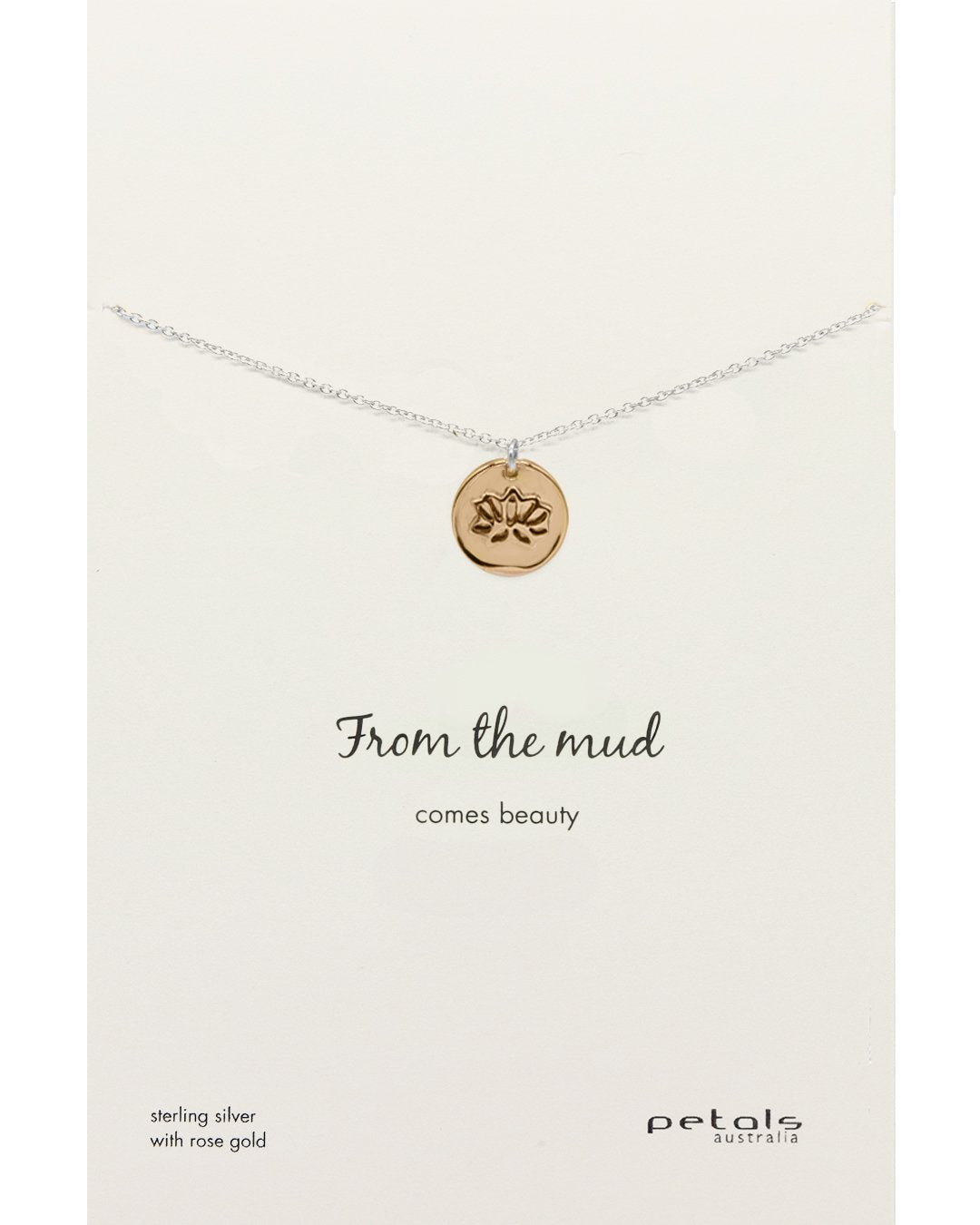 Mud Lotus Necklace