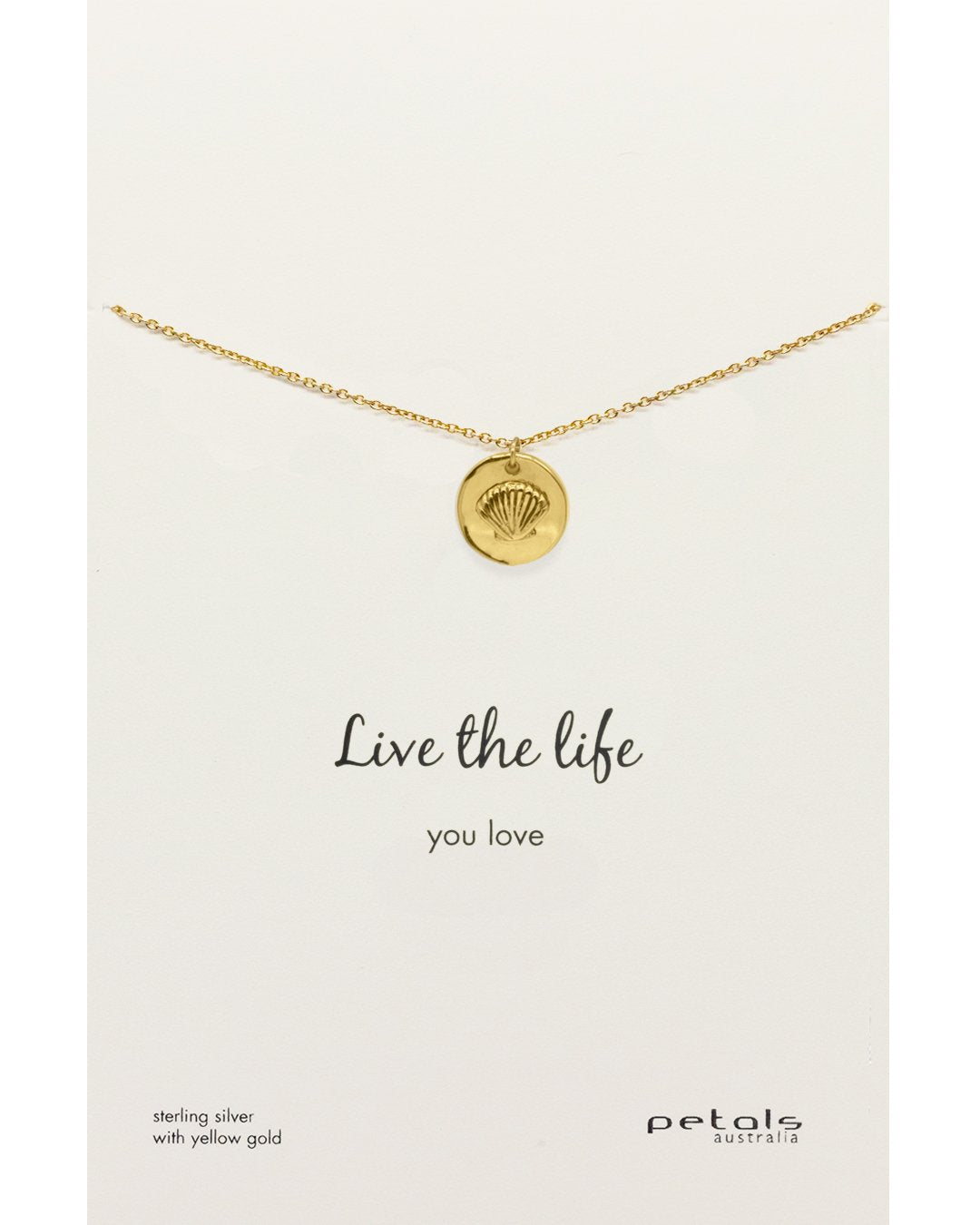 Fan Shell Necklace