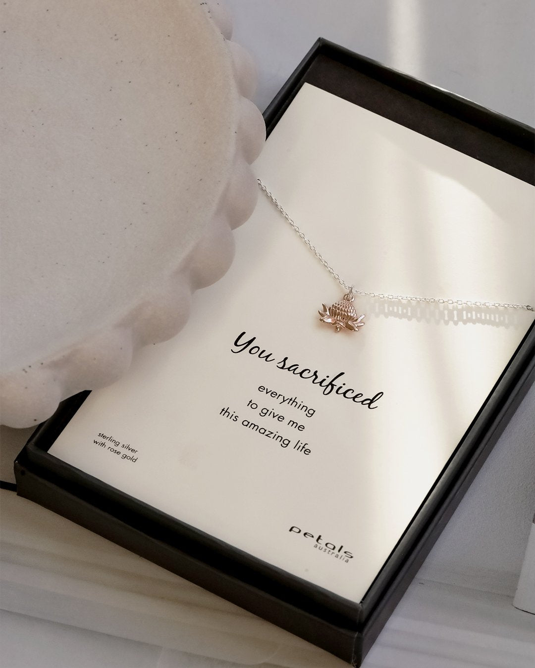 Waratah Necklace