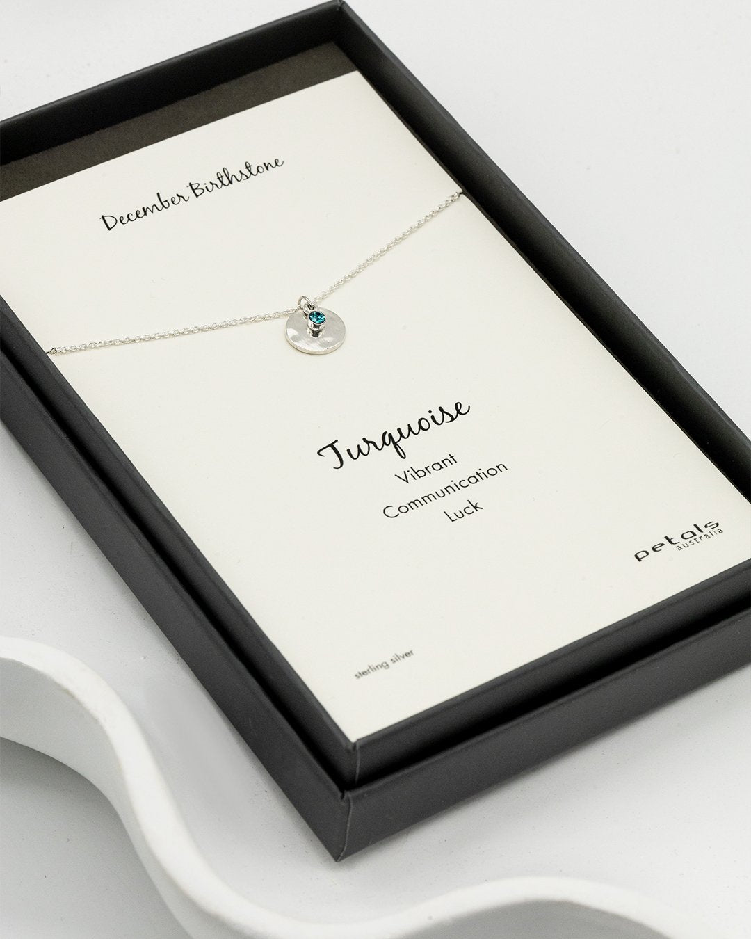 December Turquoise Necklace