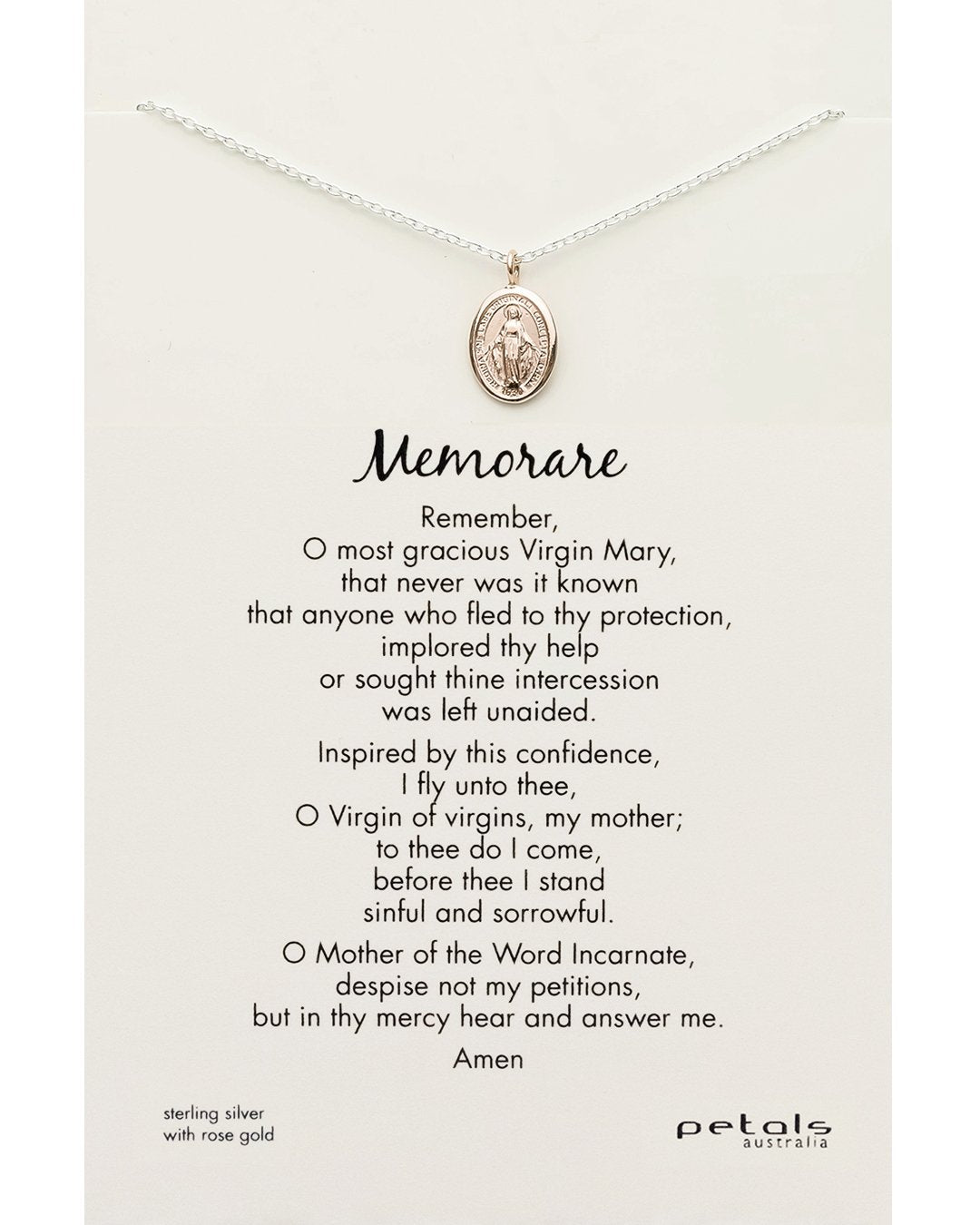 Mother Mary Necklace