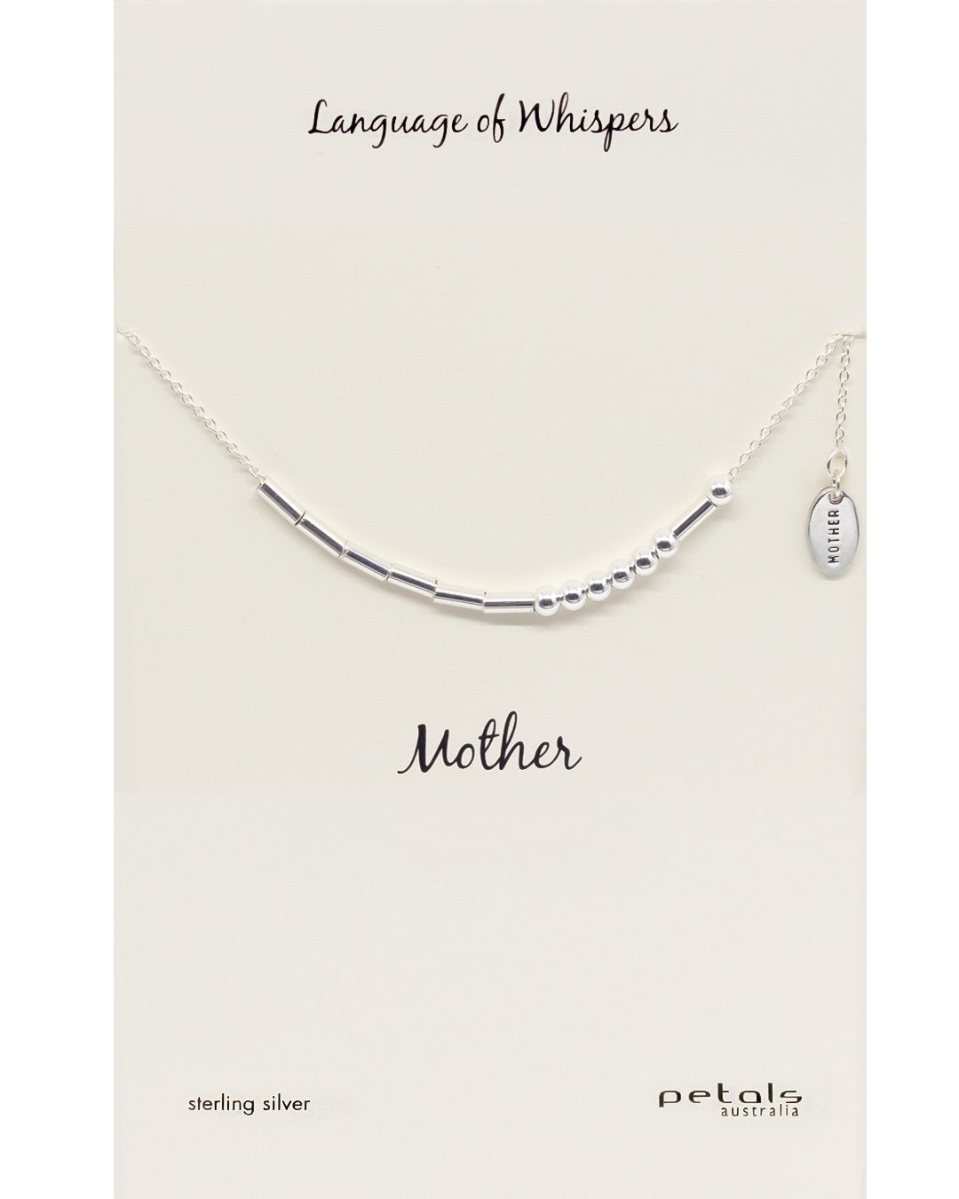 Mother Morse Code Necklace