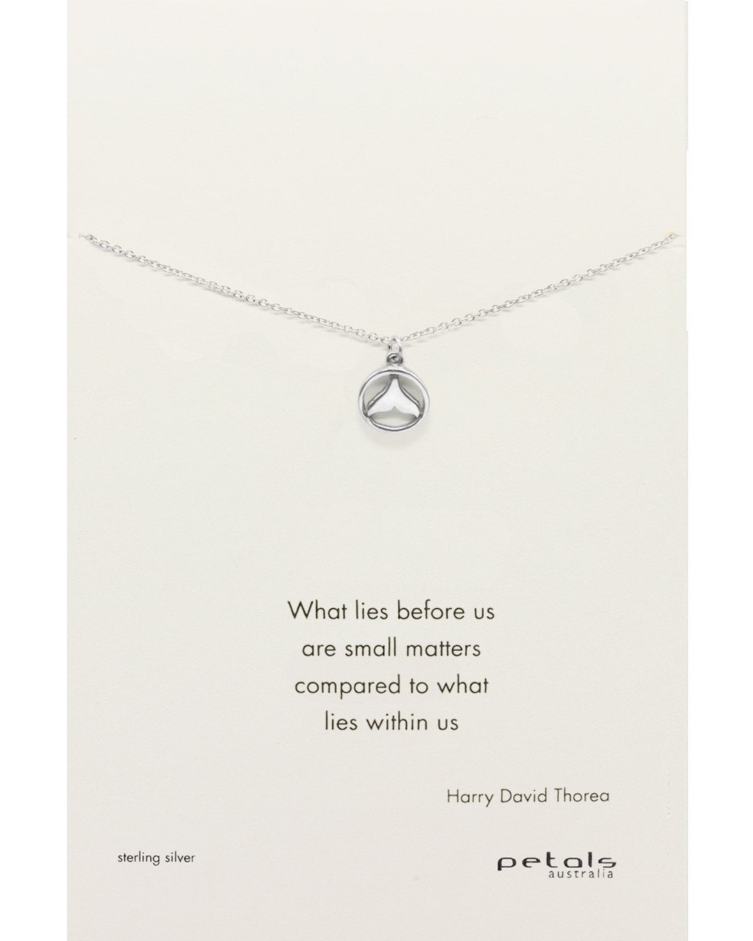 Whale Tail Necklace