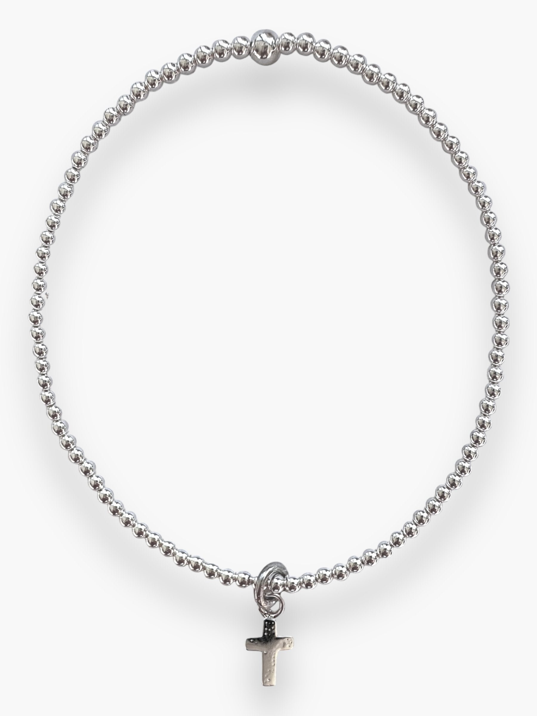Silver- Mini Cross Blt