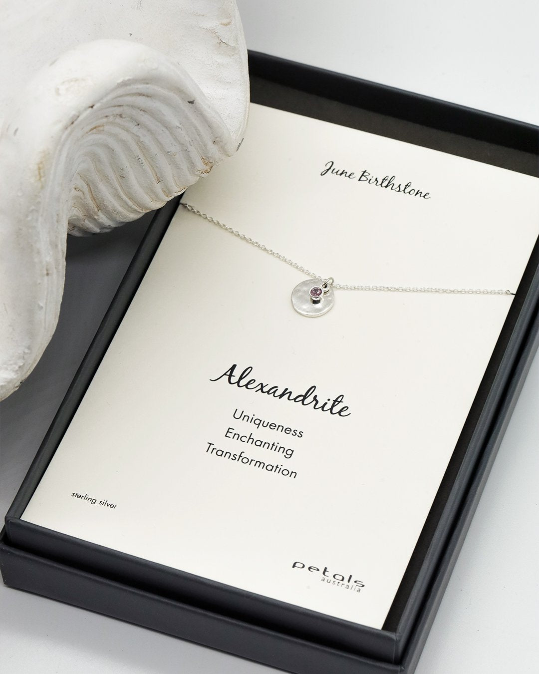 June Alexandrite Necklace