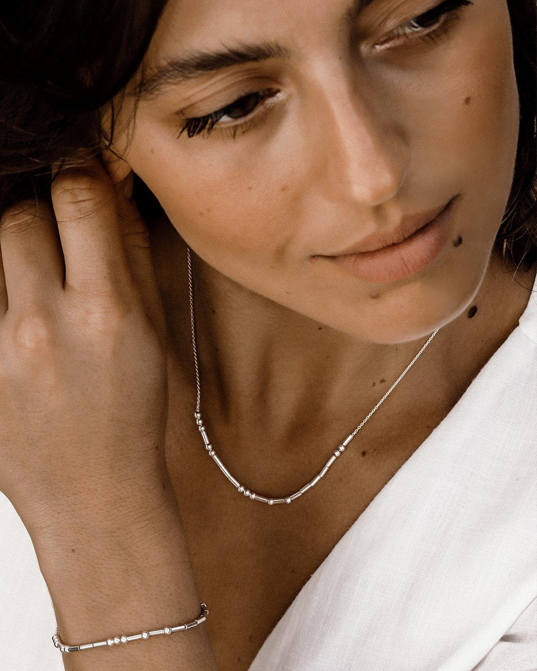 BFF Morse Code Necklace