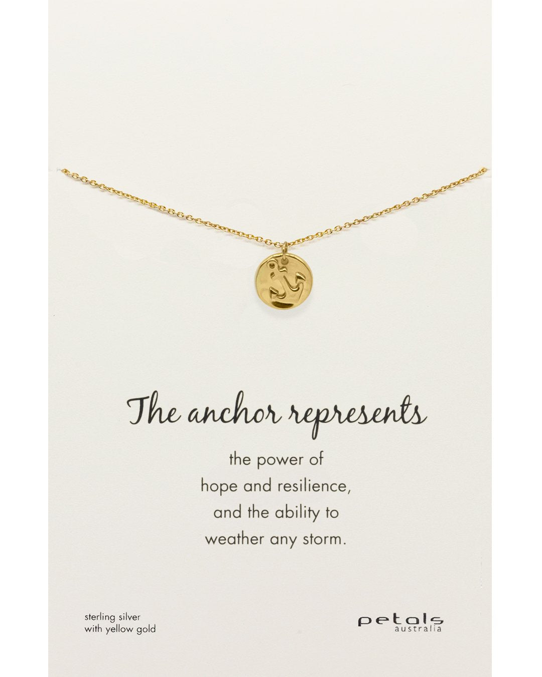 Strong Anchor Necklace