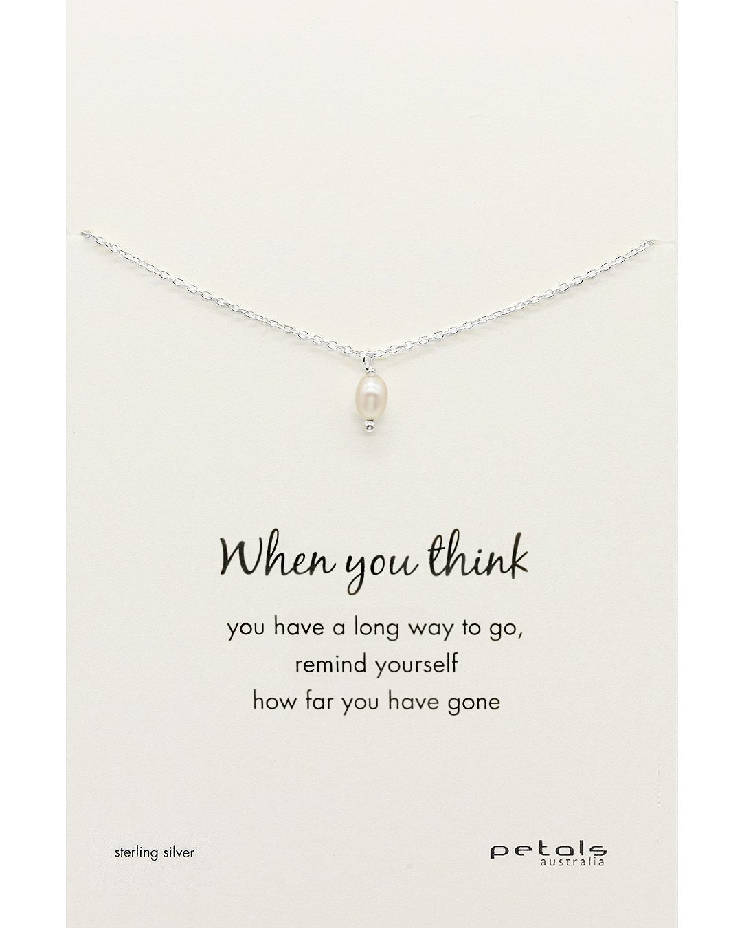Pearl Drop Necklace