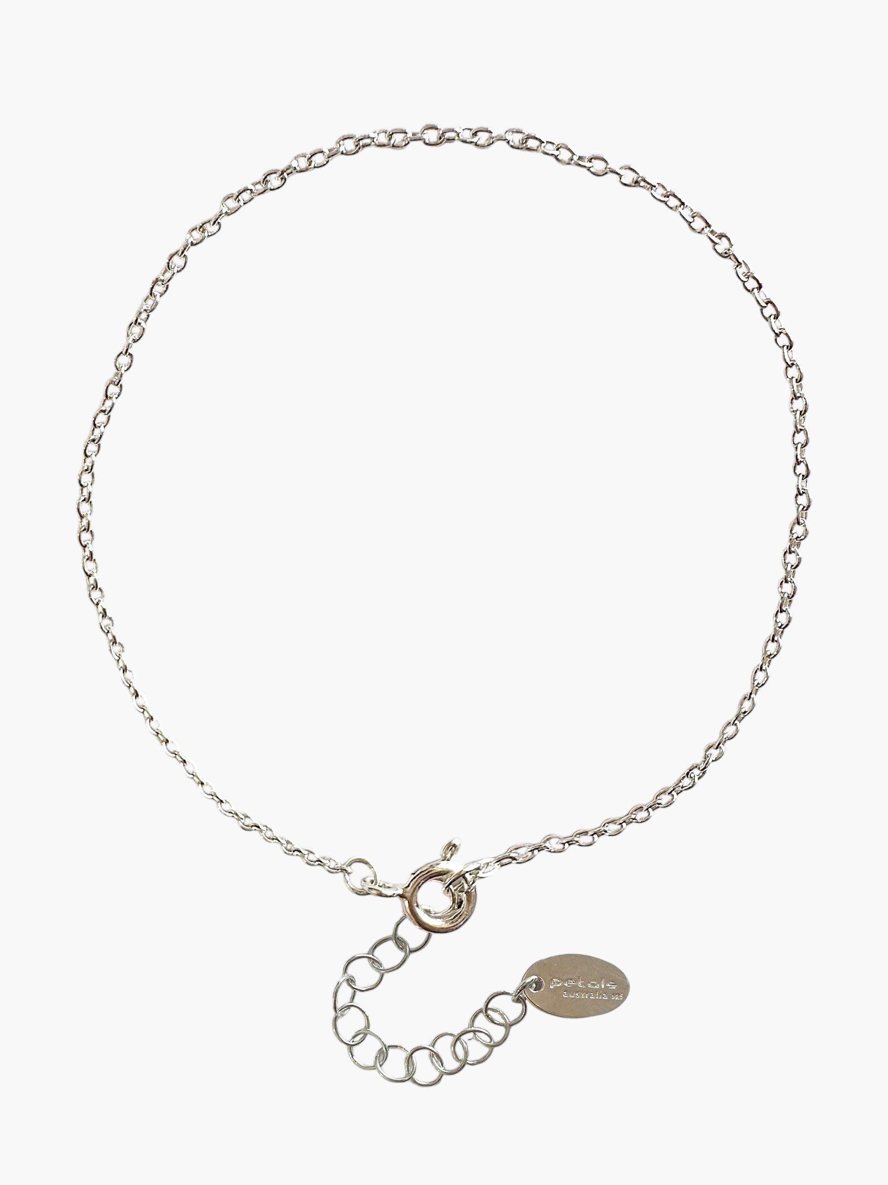 Silver- Cable Chain Bracelet