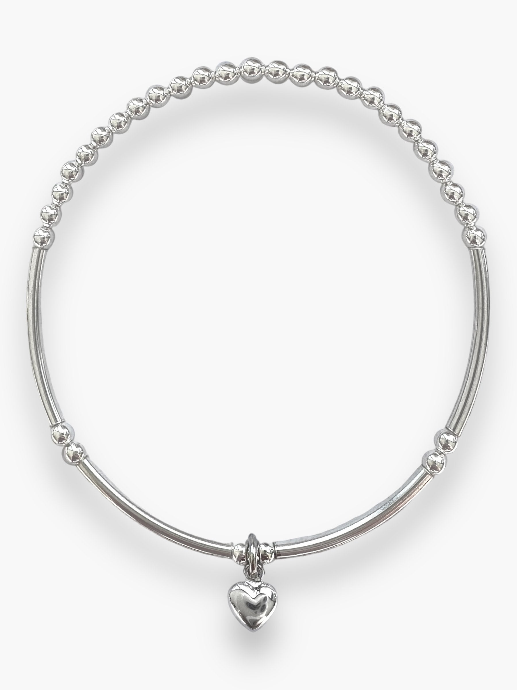4 Bar Heart Bracelet