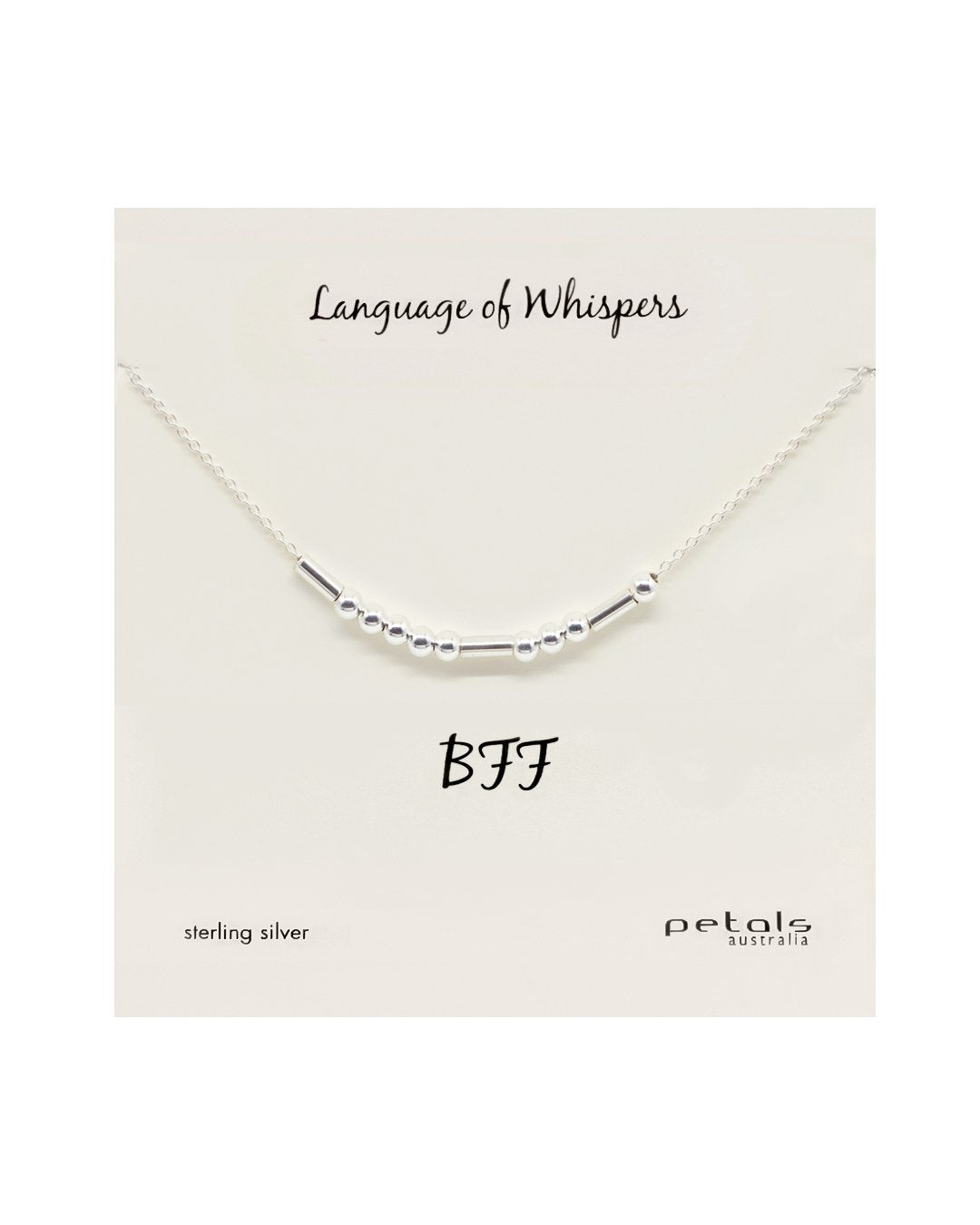BFF Morse Code Bracelet