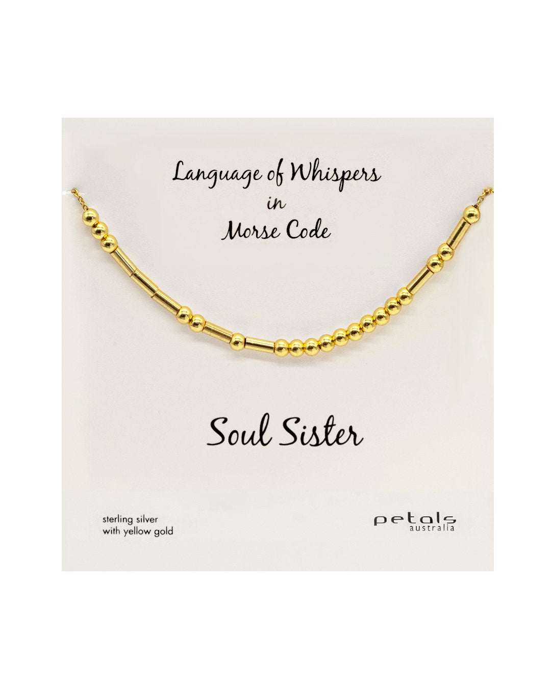 Soul Sister Morse Code Bracelet