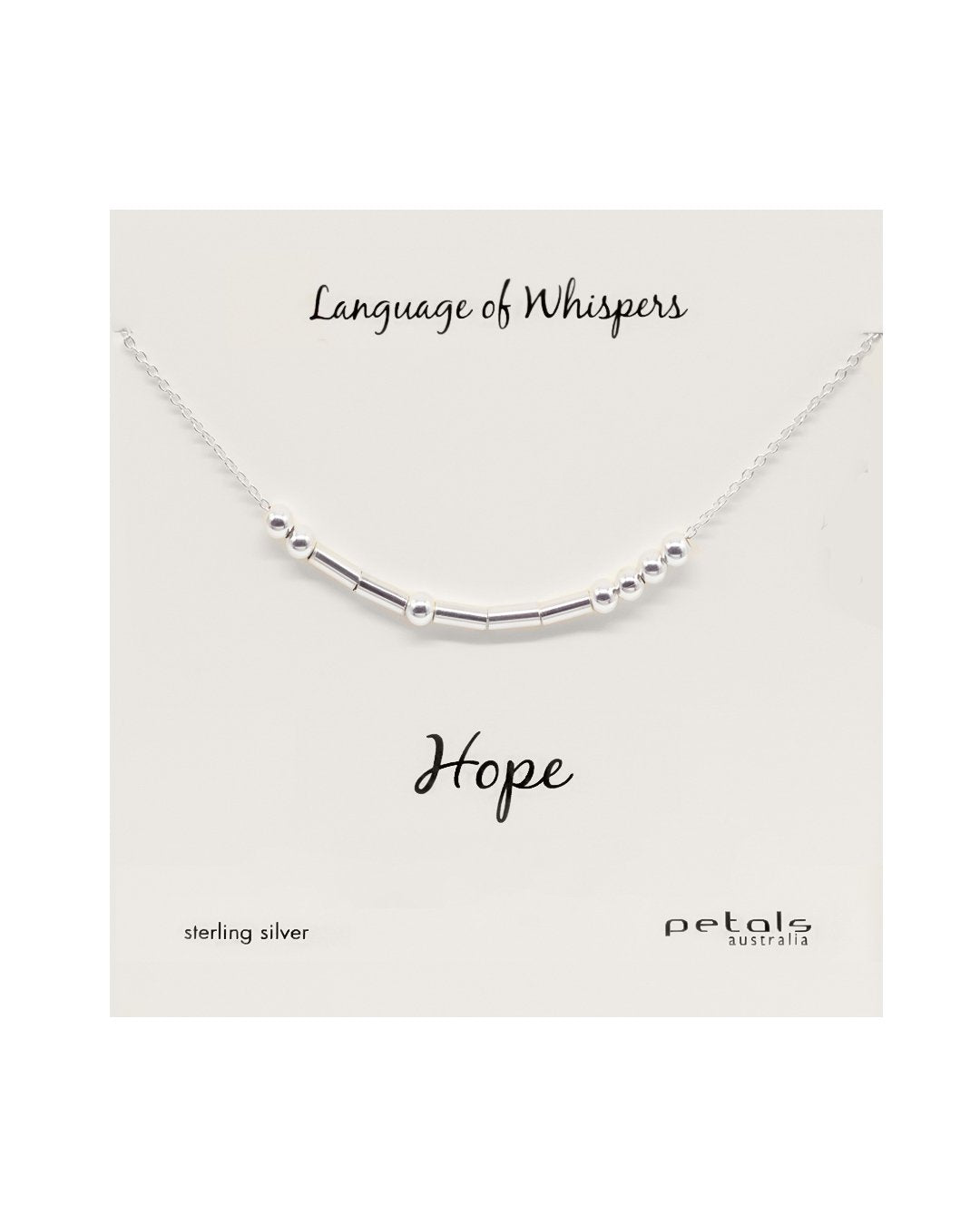Hope Morse Code Bracelet