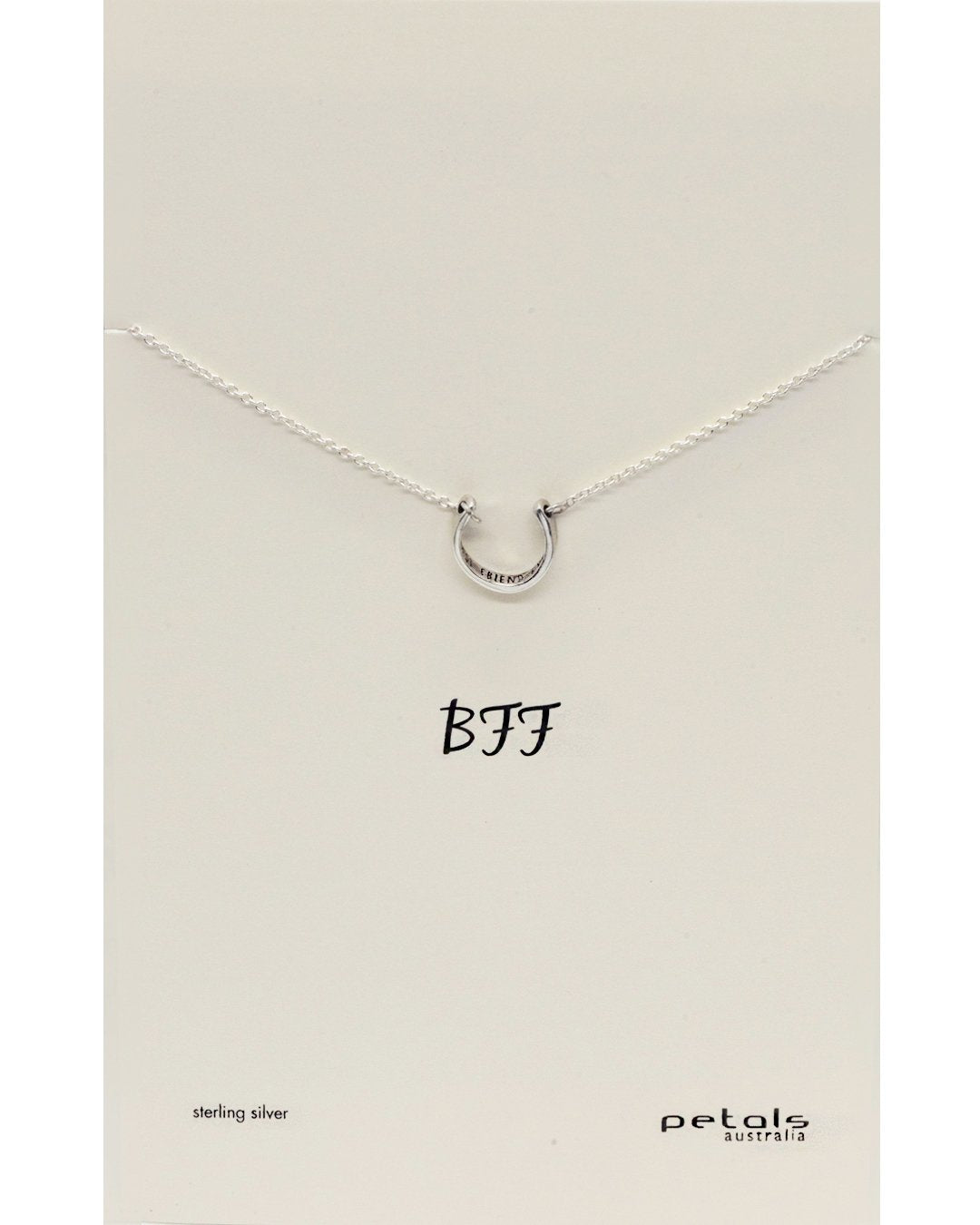 BFF Engraved Necklace