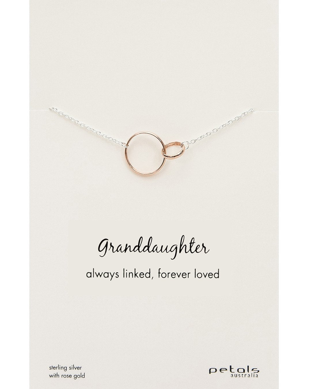 Granddaughter Necklace