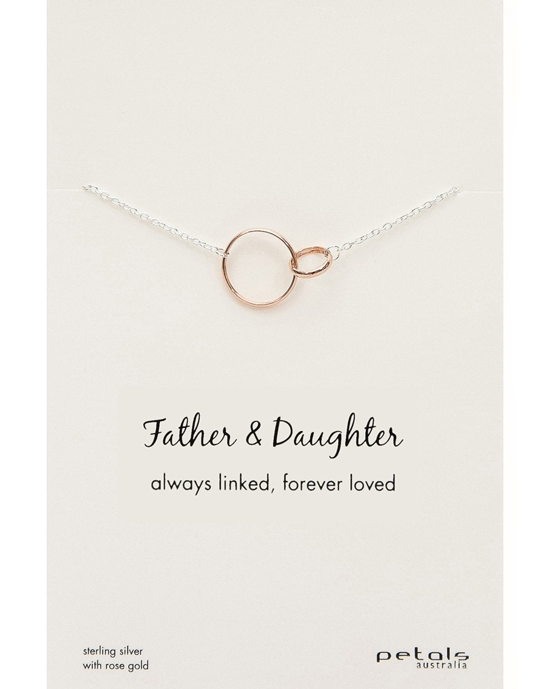 Father Daughter Necklace
