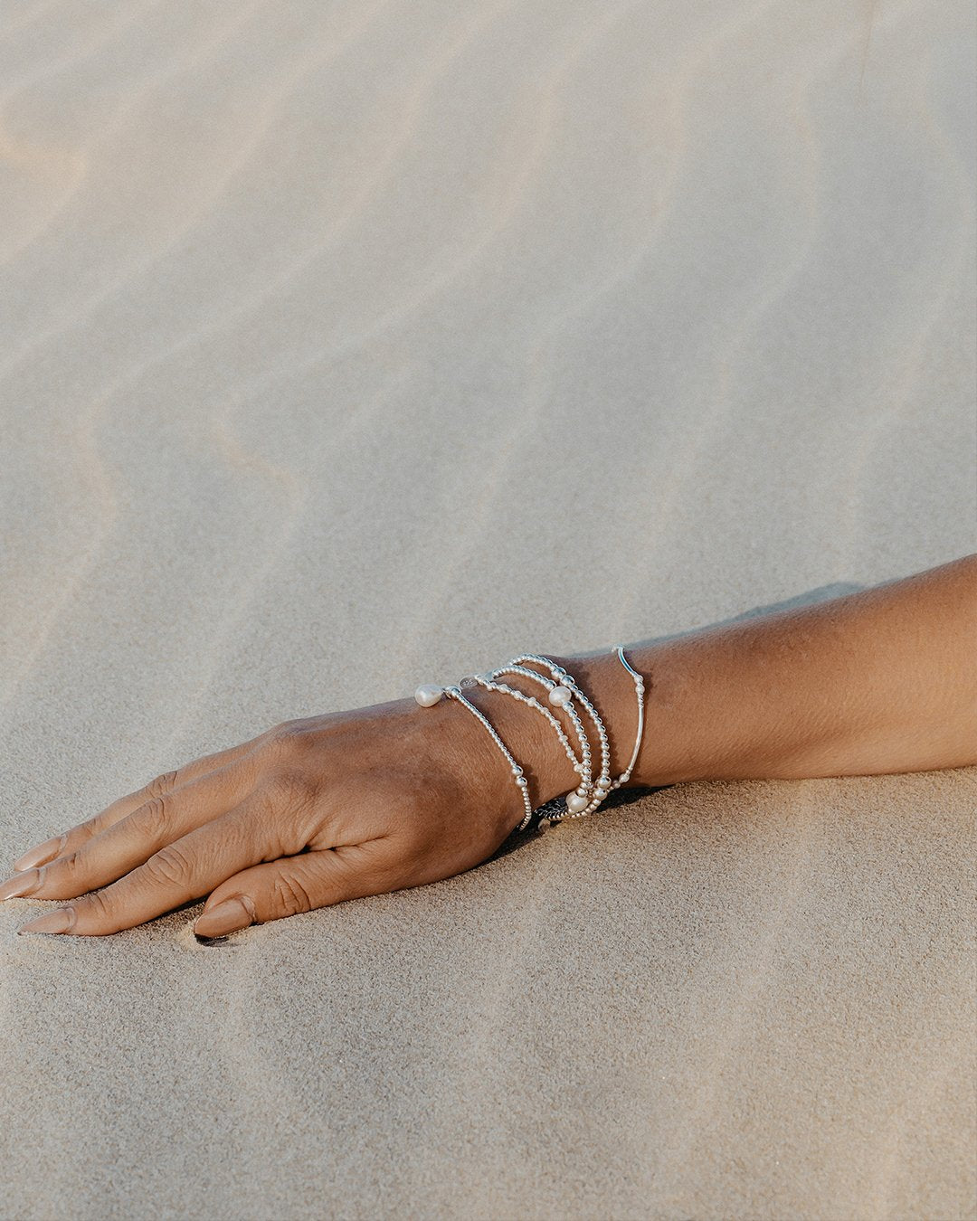 Pearl Bracelet Stack