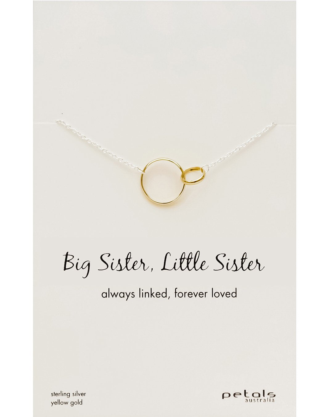 Big Sister Little Sister Necklace