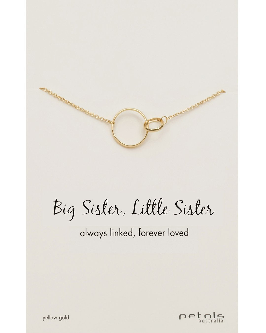 Big Sister Little Sister Necklace