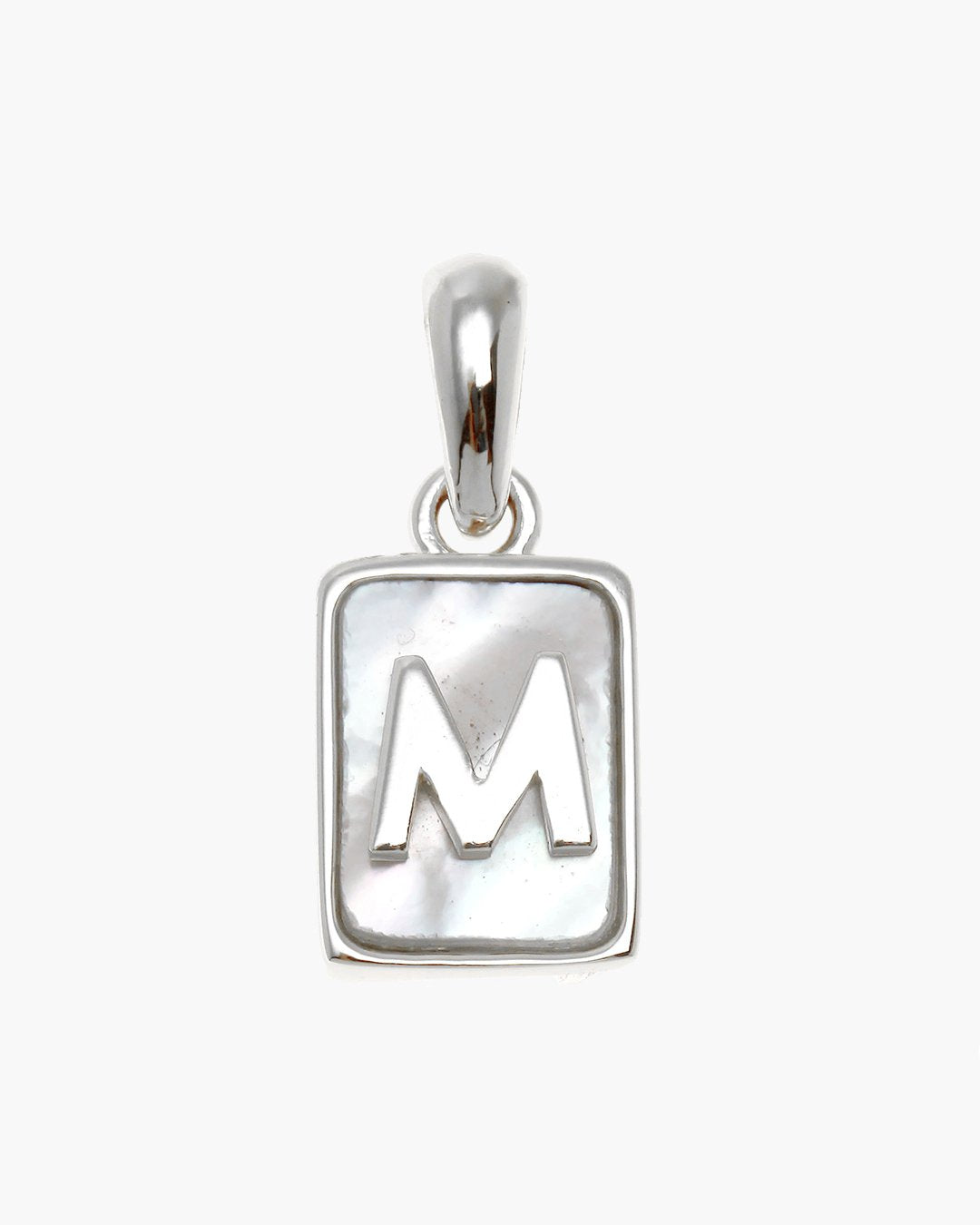 Love Letter Pearl Pendant Silver