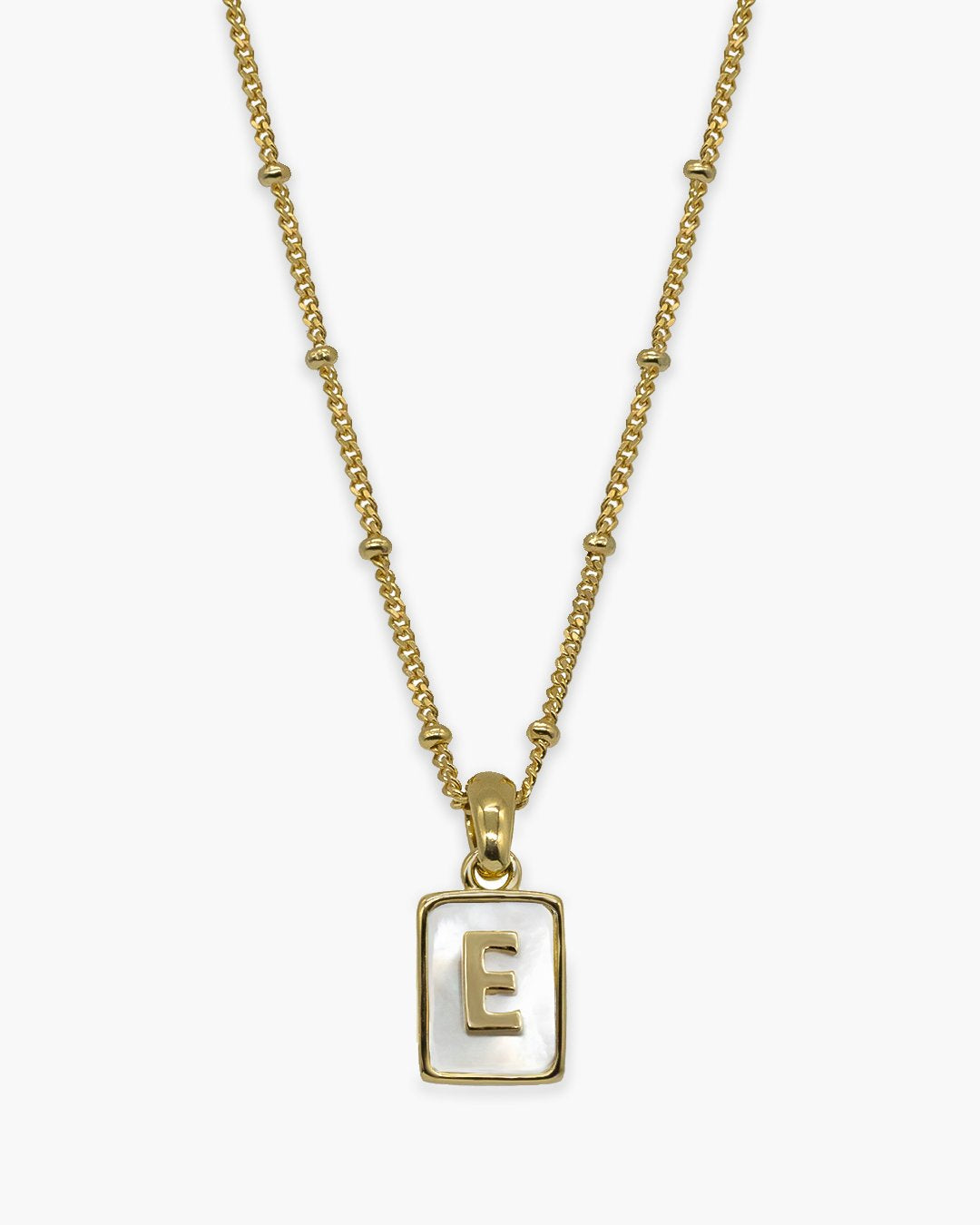 Love Letter Pearl Necklace Gold