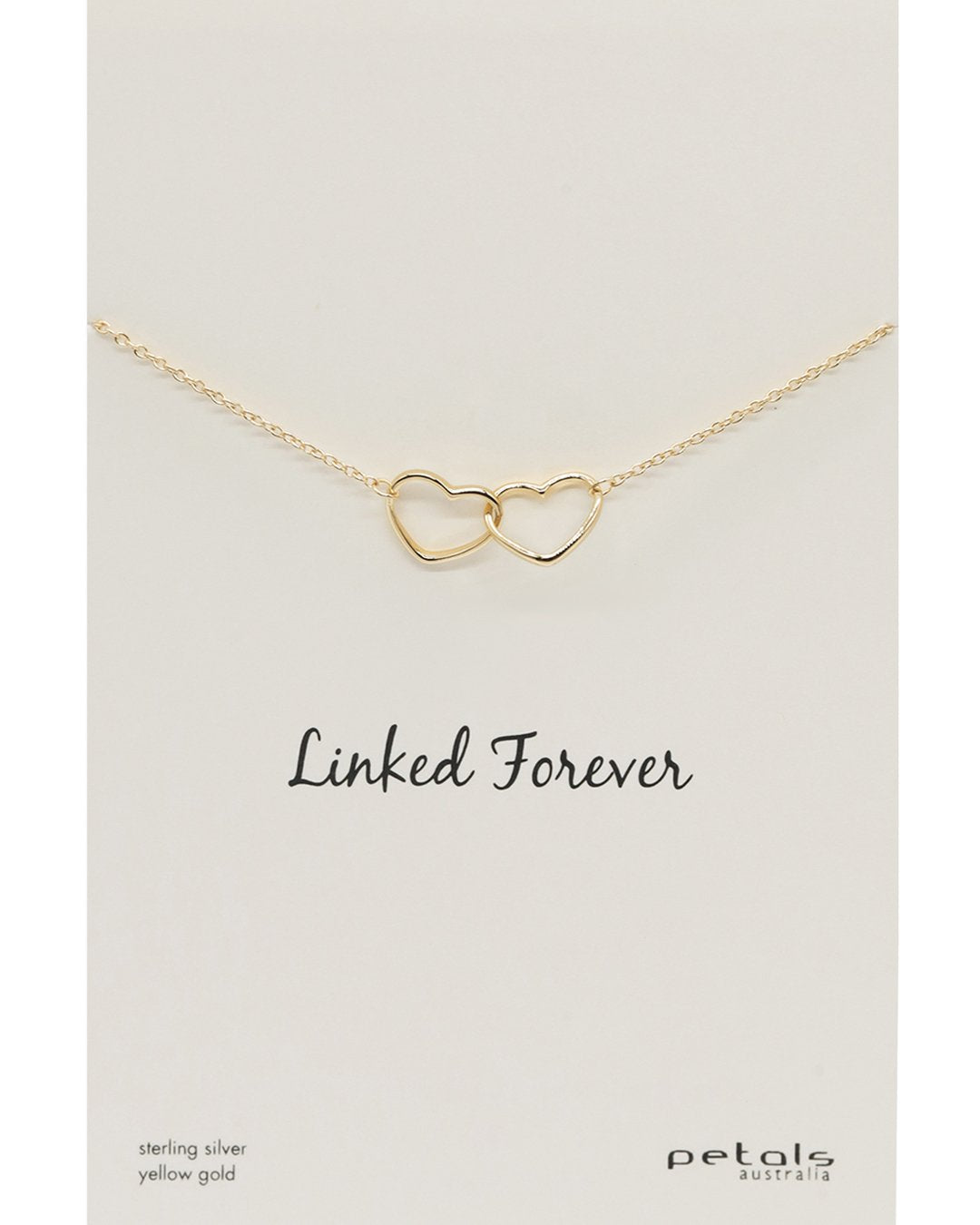 Gold - Linked Forever Hearts