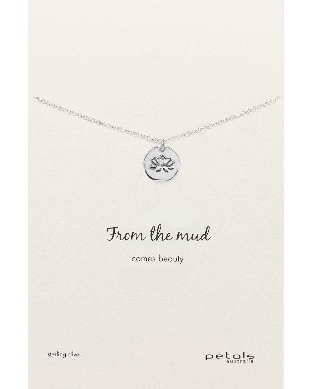 Mud Lotus Necklace