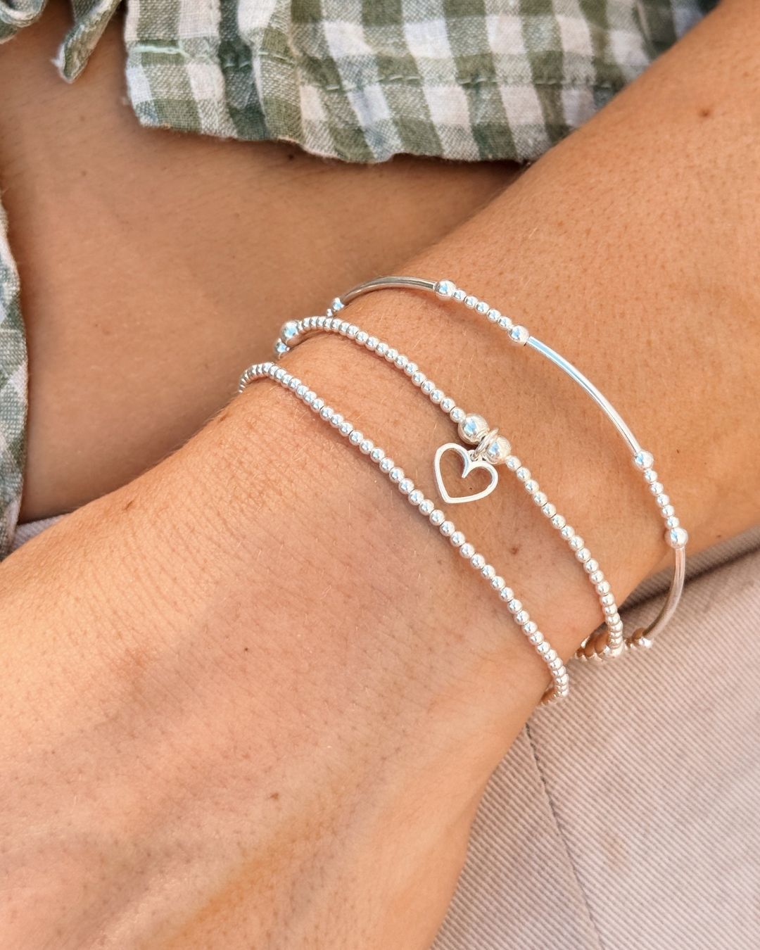 Devoted Heart Bracelet
