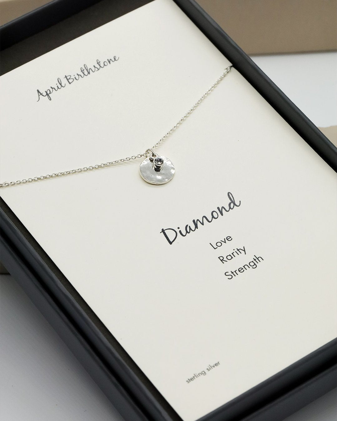 April Diamond Necklace