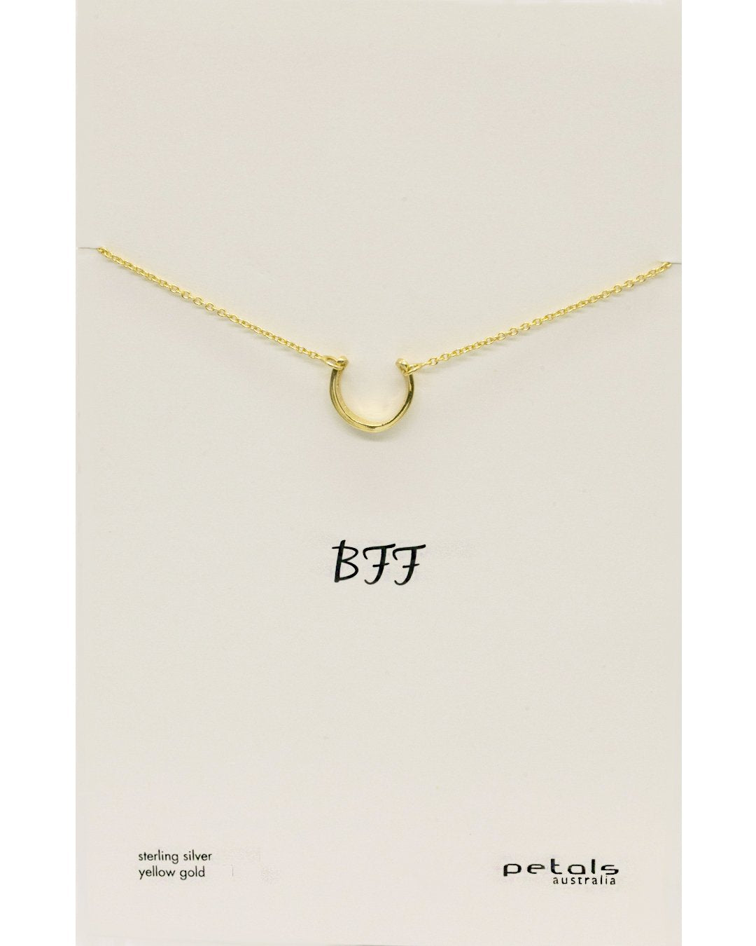 BFF Engraved Necklace