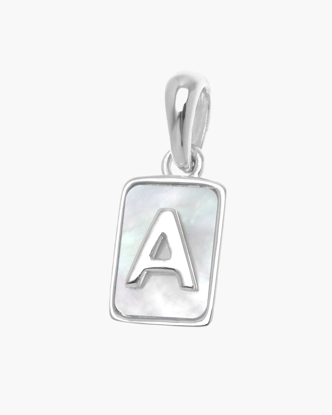 Love Letter Pearl Pendant Silver