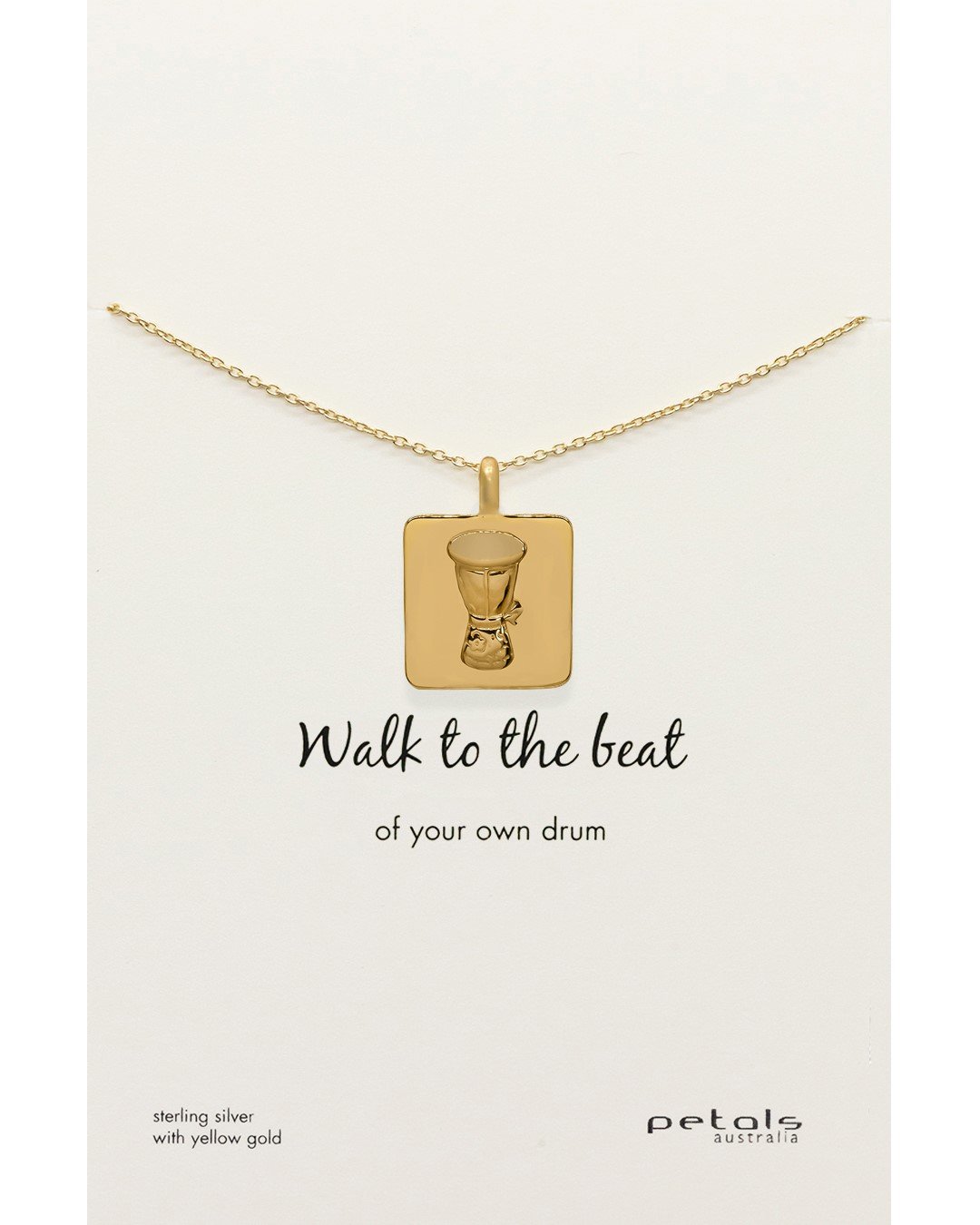 Drum Necklace