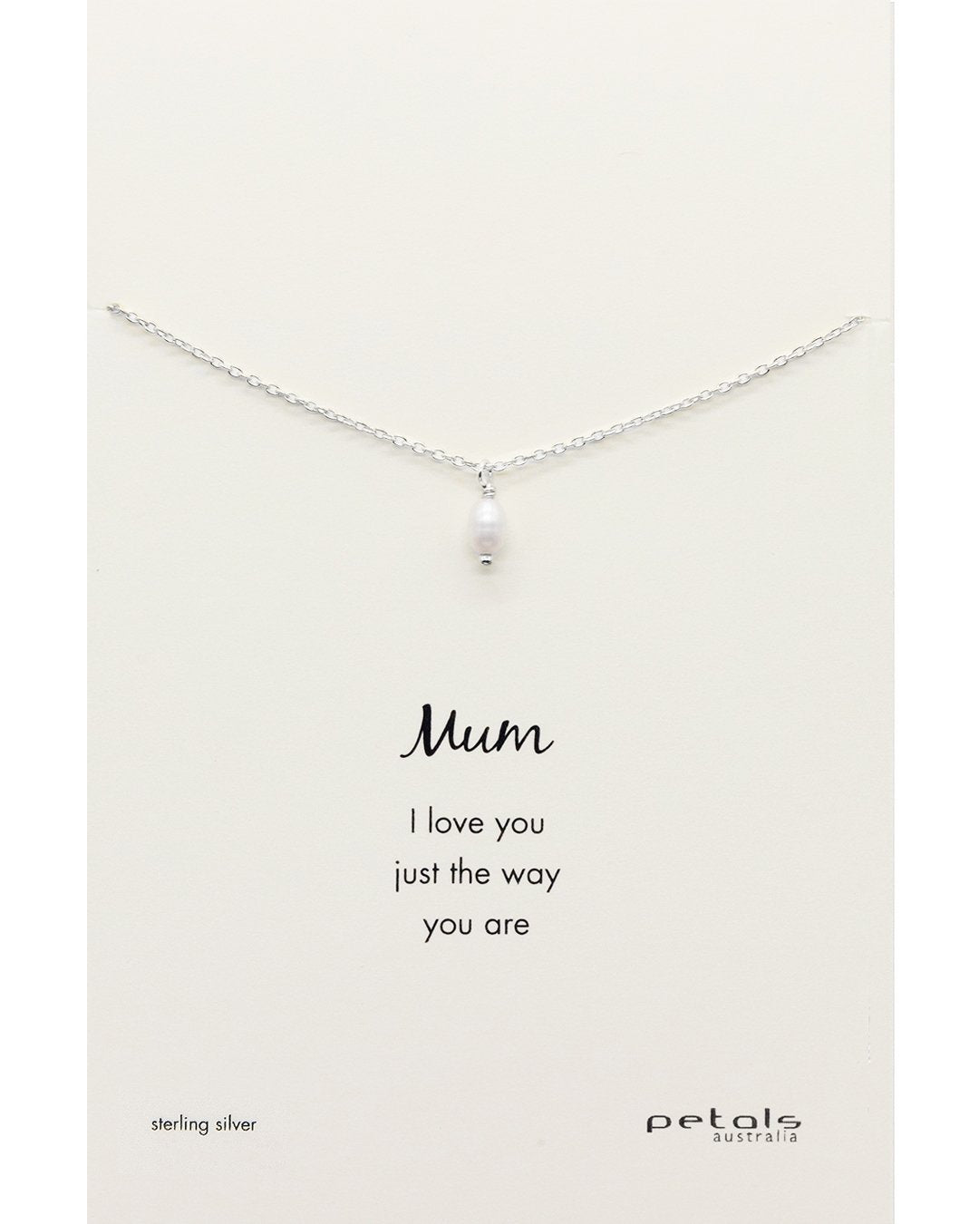Mum Mini Pearl Necklace
