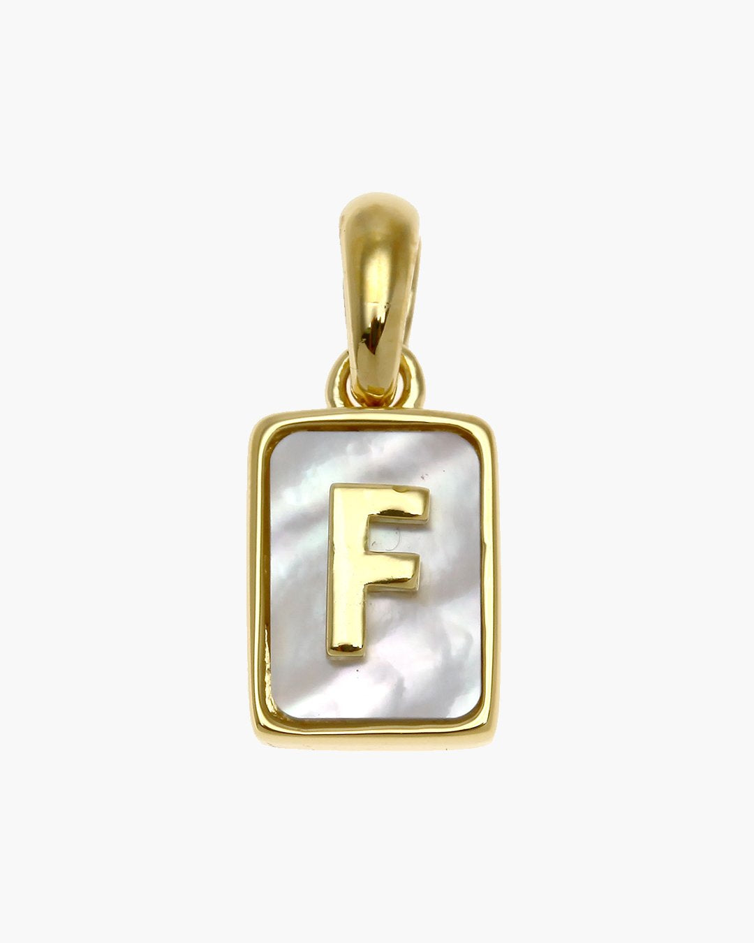 Love Letter Pearl Pendant Gold