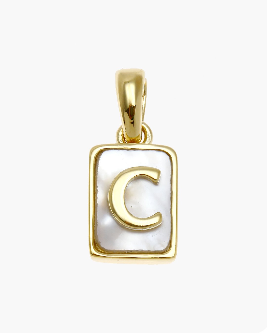 Love Letter Pearl Pendant Gold