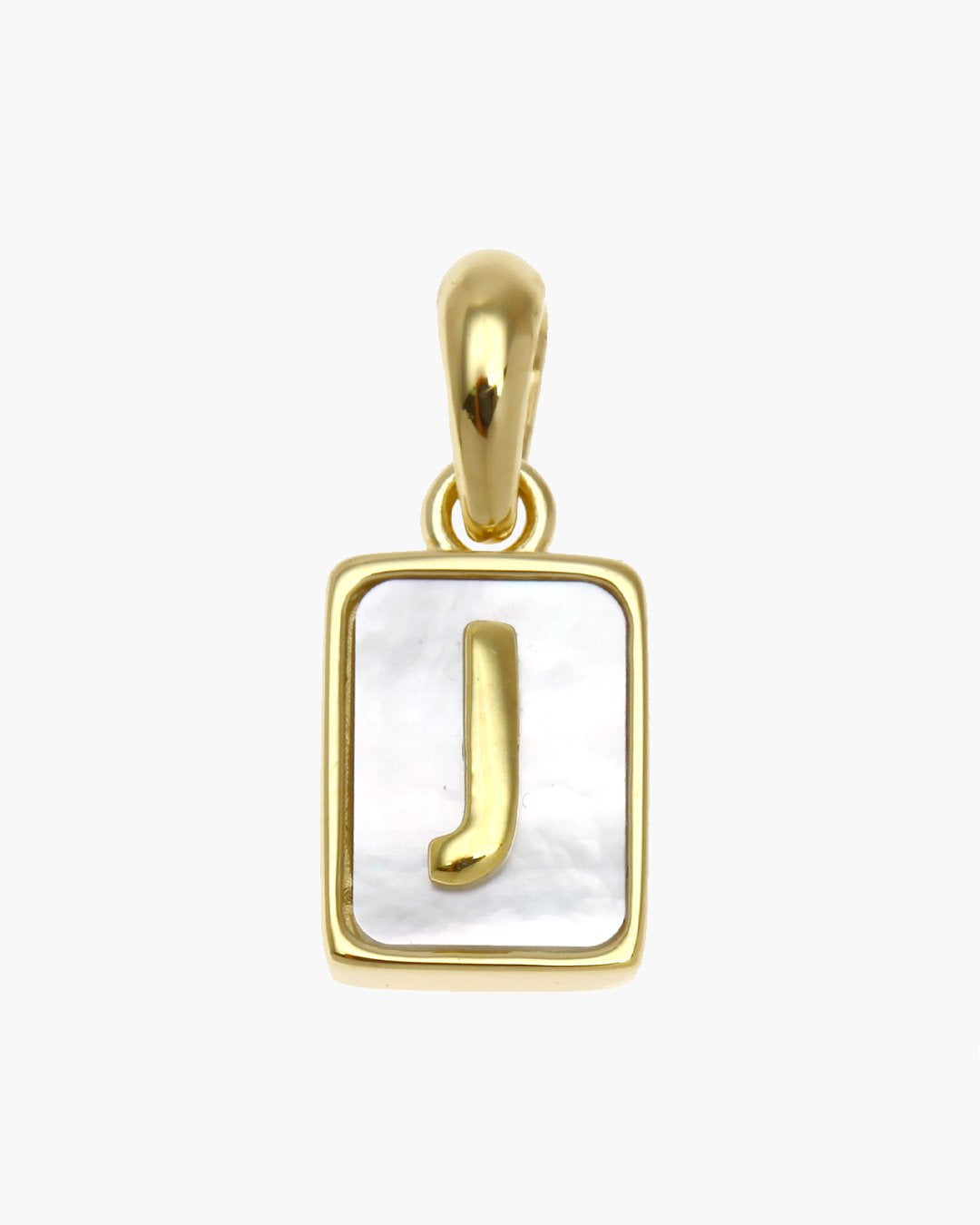 Love Letter Pearl Pendant Gold