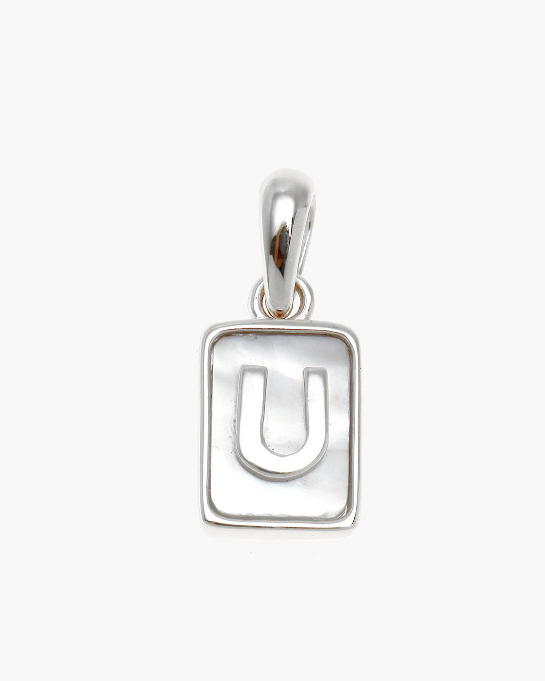 Love Letter Pearl Pendant Silver