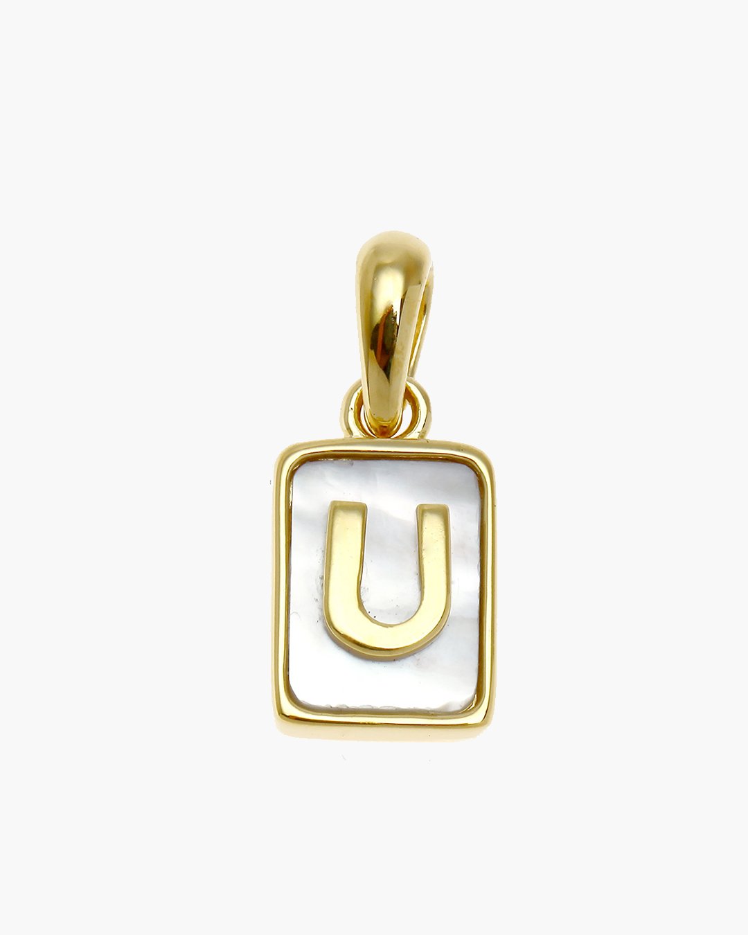 Love Letter Pearl Pendant Gold