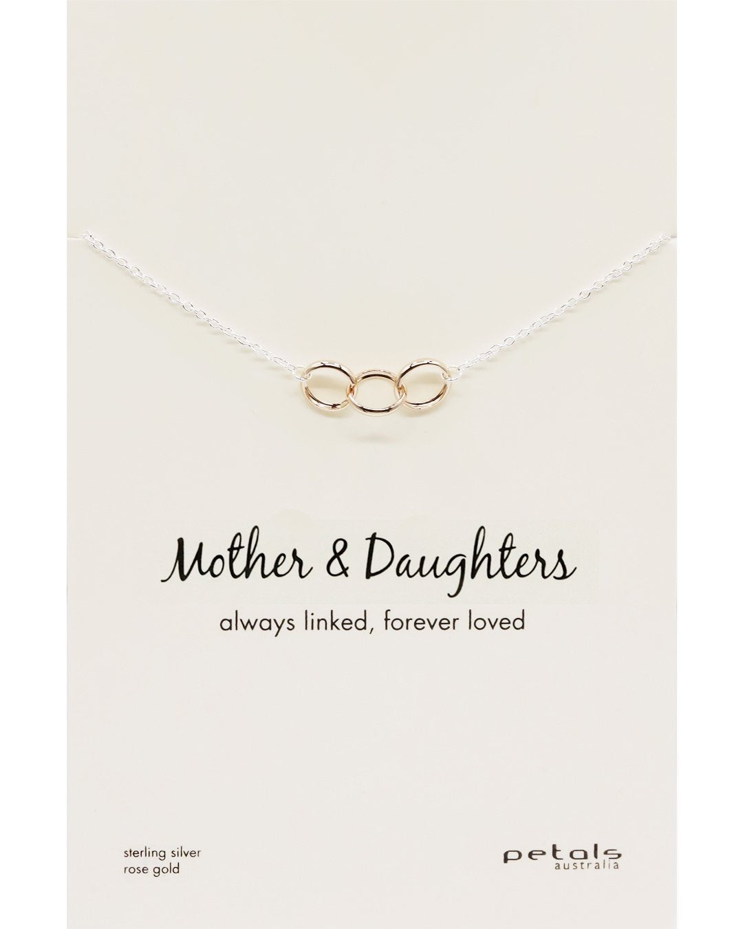 Small Triple Circle Necklace