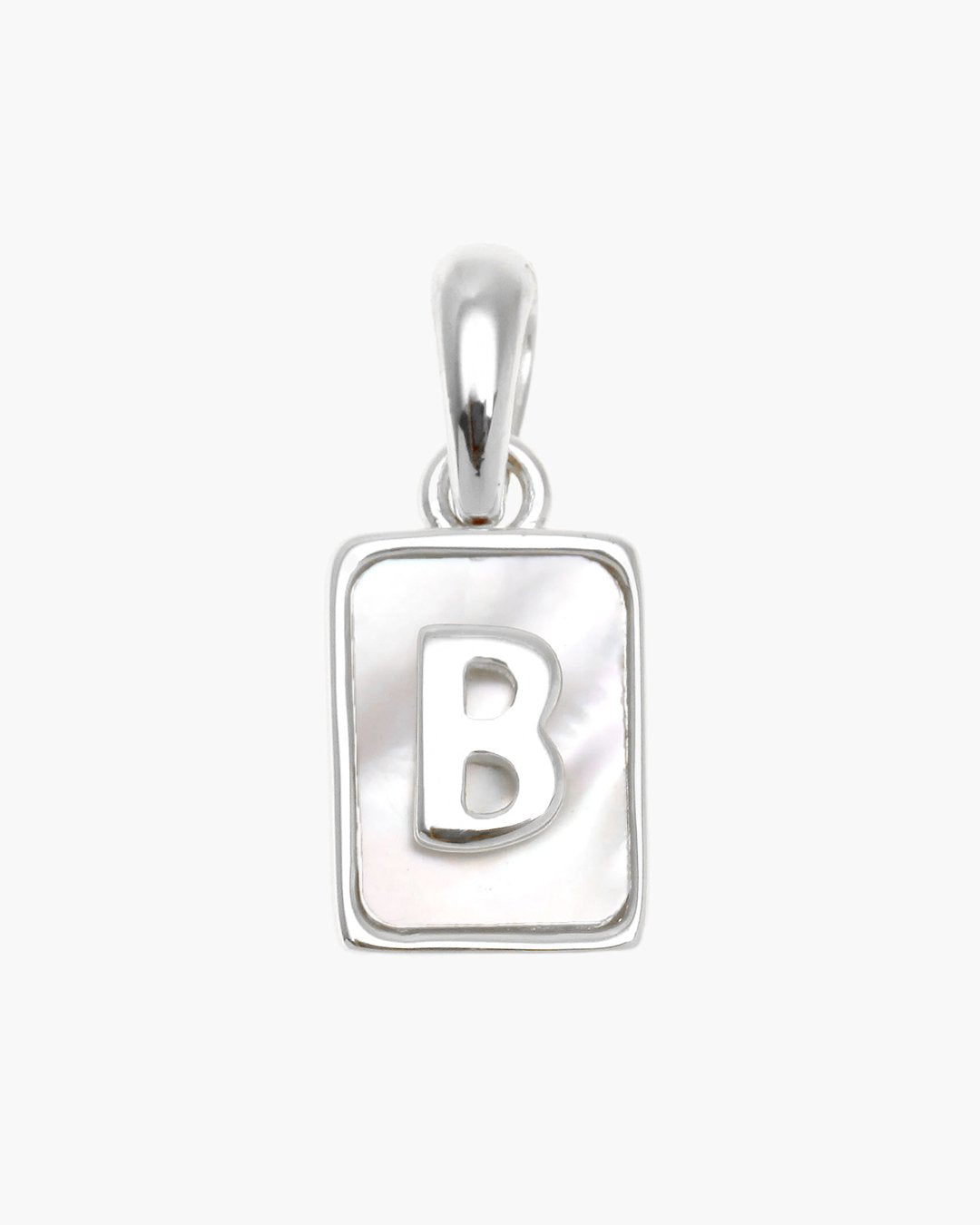 Love Letter Pearl Pendant Silver