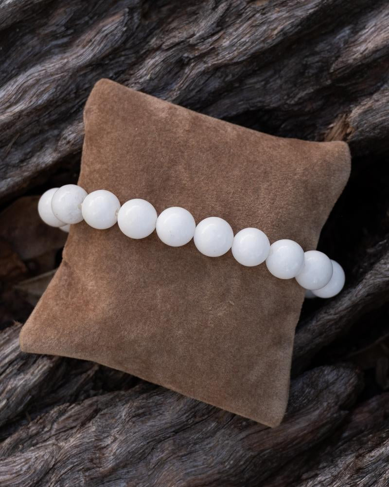 Stone - White Bracelet