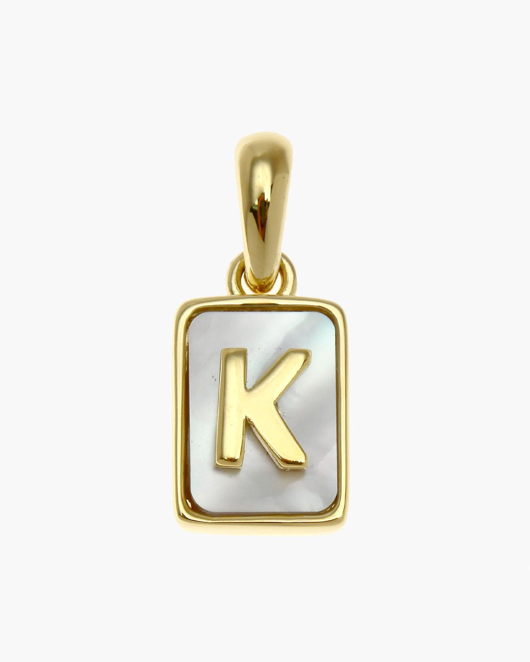 Love Letter Pearl Pendant Gold